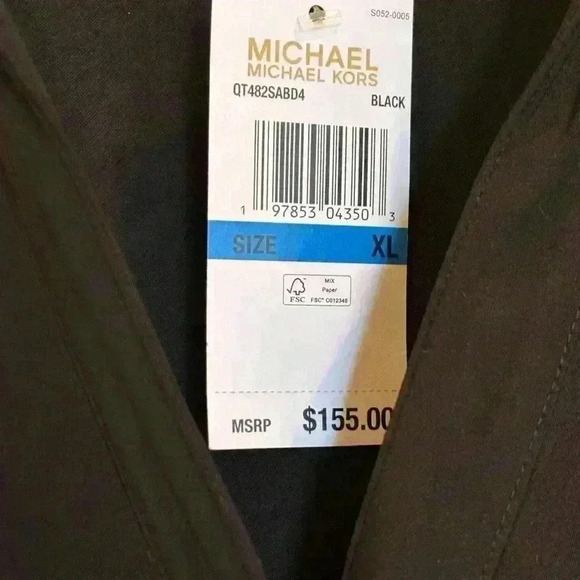 Michael Kors XL black classic pants jumper - Picture 2 of 3